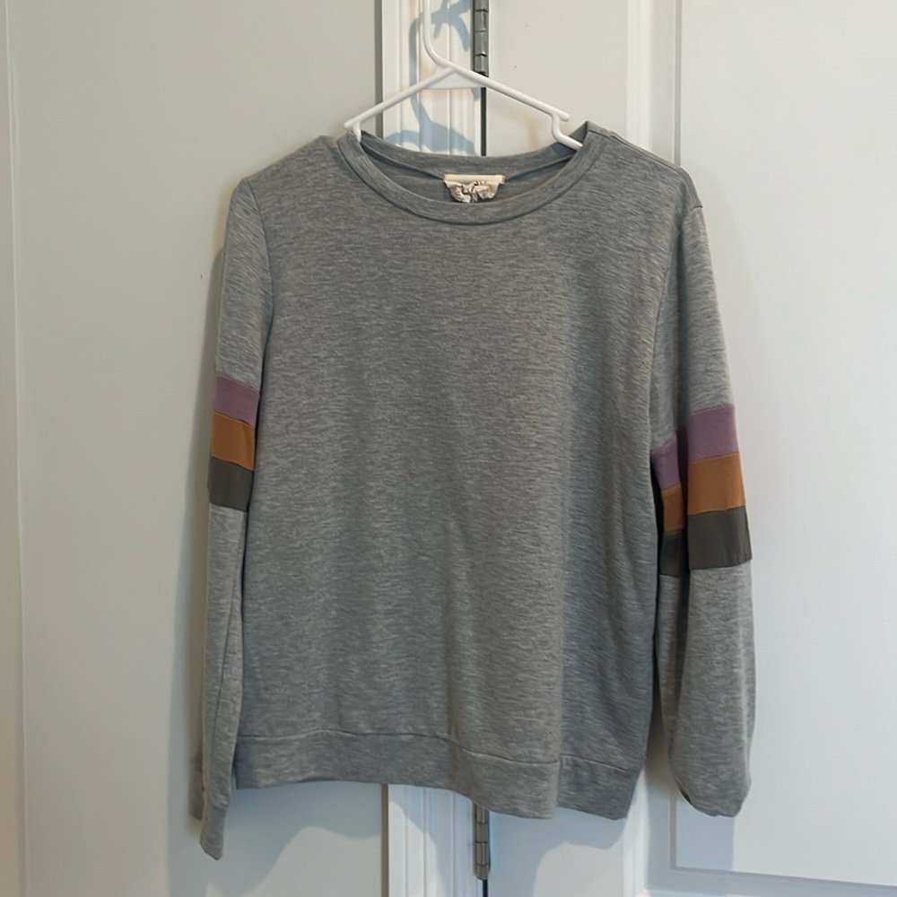 Gray mardi Gras shirt
